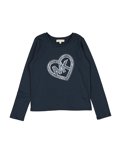 MICHAEL KORS KIDS T-shirt Blu navy 100% Cotone