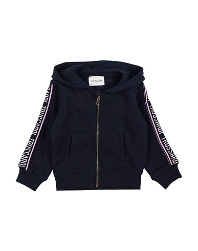 TRUSSARDI JUNIOR Felpa Blu notte 86% Cotone, 14% Poliestere