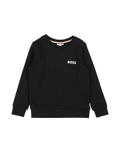 BOSS Sweatshirt Black 87% Cotton, 13% Polyester