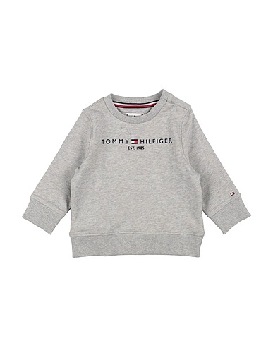 TOMMY HILFIGER Sweatshirt Light grey 100% Cotton
