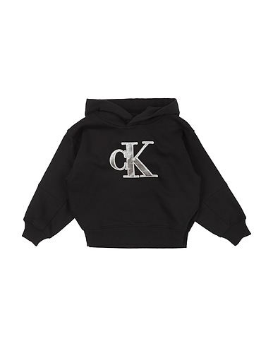CALVIN KLEIN JEANS Sweatshirt Black 100% Cotton