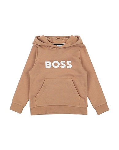 BOSS Felpa Cammello 87% Cotone, 13% Poliestere, Elastan