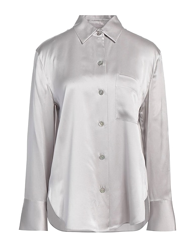 VINCE. Silk shirts & blouses Light grey 100% Silk