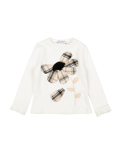 ELSY T-shirt BAMBINA White 95% Cotton, 5% Elastane, Polyester, Viscose, Polyamide