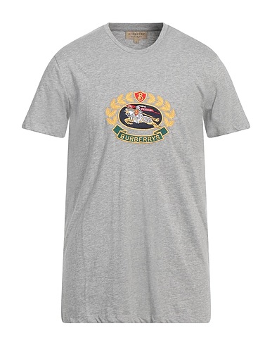 BURBERRY T-shirt Grey 100% Cotton