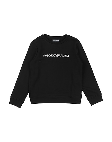 EMPORIO ARMANI Sweatshirt Black 67% Modal, 33% Cotton