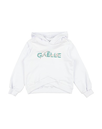 GAëLLE Paris Sweatshirt White 95% Cotton, 5% Elastane