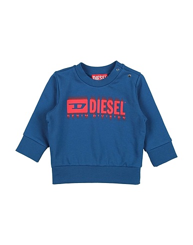 DIESEL Sweatshirt Blue 100% Cotton