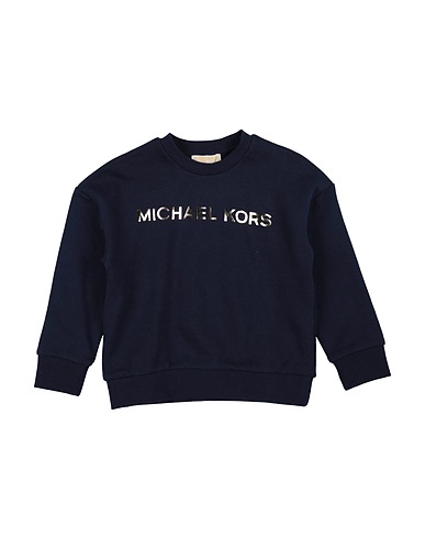 MICHAEL KORS KIDS Sweat-shirt Bleu marine 100% Coton, Élasthanne