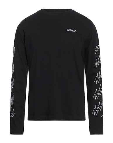 OFF-WHITE™ Ｔシャツ ブラック コットン 100% / ポリエステル