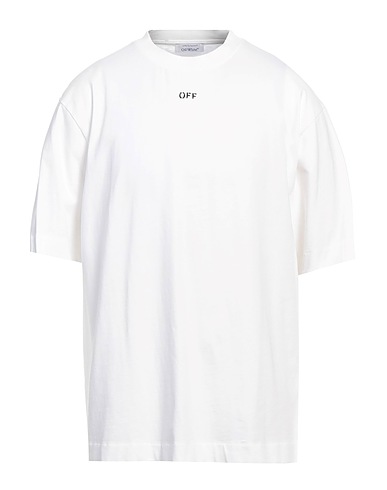 OFF-WHITE™ Basic T-Shirt White 100% Cotton, Elastane