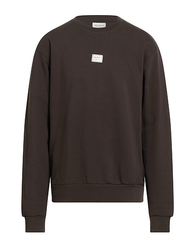 YES LONDON Sweatshirt Khaki 100% Cotton