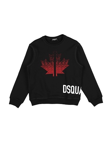 DSQUARED2 Sweatshirt Black 100% Cotton