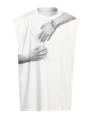 MM6 MAISON MARGIELA T-shirt White 100% Cotton, Elastane