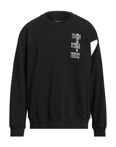 MM6 MAISON MARGIELA Sweatshirt Black 67% Cotton, 33% Polyester