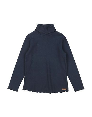LARANJINHA T-shirt Navy blue 95% Cotton, 5% Elastane