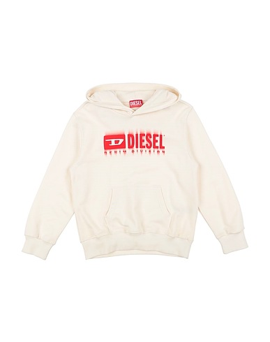 DIESEL Sweatshirt Ivory 100% Cotton, Elastane
