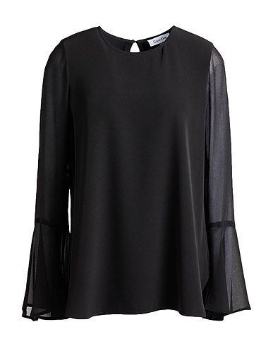 CALVIN KLEIN Top Schwarz 96% Polyester, 4% Elastan