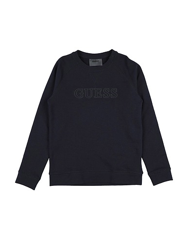 GUESS Sweatshirt Midnight blue 85% Cotton, 15% Polyester
