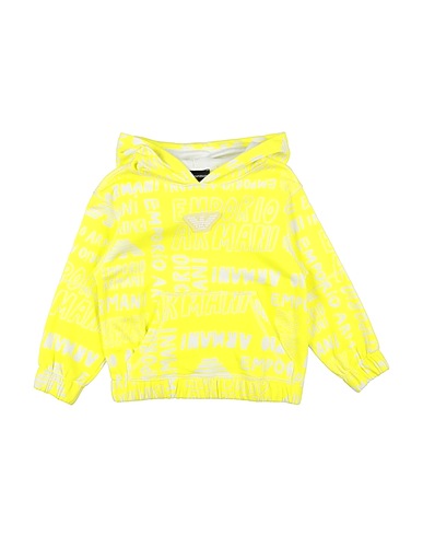 EMPORIO ARMANI Толстовка Жёлтый 100% Хлопок