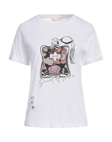 LIU •JO T-shirt White 100% Cotton