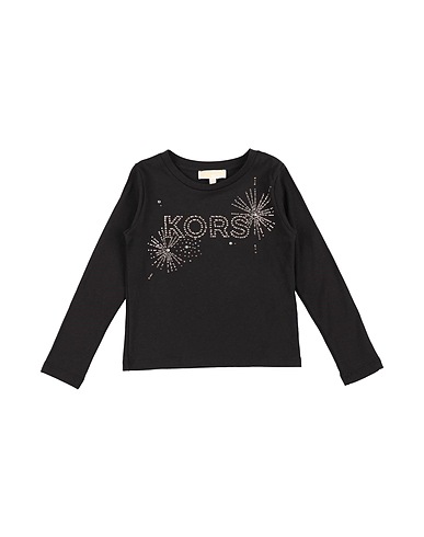 MICHAEL KORS KIDS T-shirt Black 100% Cotton