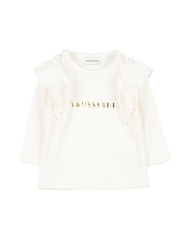 TRUSSARDI JUNIOR T-shirt Λευκό 100% Βαμβάκι