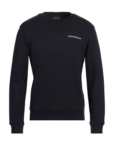 EMPORIO ARMANI Φούτερ Σκούρο μπλε της νύχτας 70% Βαμβάκι, 30% Μοντάλ, Ελαστάνη