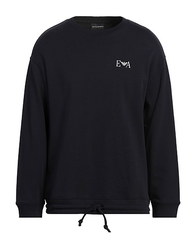EMPORIO ARMANI Sweatshirt Navy 100% Cotton