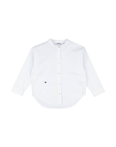 DIOR Hemden und Blusen einfarbig BIANCO 100% Baumwolle