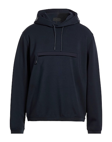 EMPORIO ARMANI Sweatshirt BLU NAVY 48% Polyester, 48% Modal, 4% Elastane, Polyamide