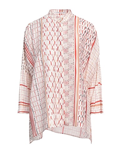 AGNONA Patterned shirts & blouses 88% Viscose, 12% Silk
