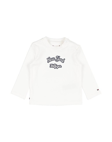TOMMY HILFIGER Camiseta Blanco 95% Algodón, 5% Elastán