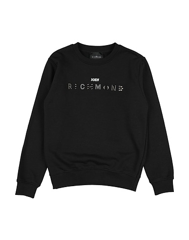 JOHN RICHMOND Sweatshirt Black 86% Cotton, 14% Polyester