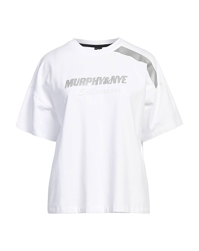 MURPHY & NYE T-shirt Bianco 96% Cotone, 4% Elastan