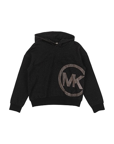 MICHAEL KORS KIDS Sweatshirt Schwarz 91% Baumwolle, 9% Metallfaser