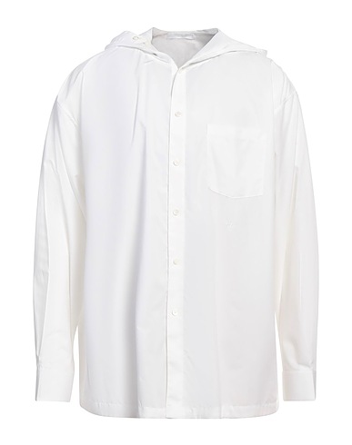 HELMUT LANG Solid colour shirt White 100% Cotton