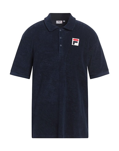 FILA Polo shirt Midnight blue 100% Cotton