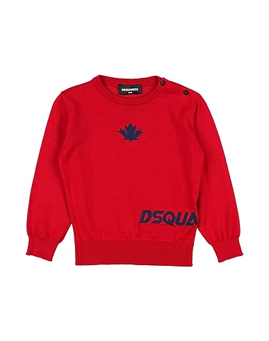 DSQUARED2 Pullover Rosso 50% Acrilico, 50% Lana