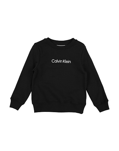 CALVIN KLEIN JEANS Felpa Nero 100% Cotone