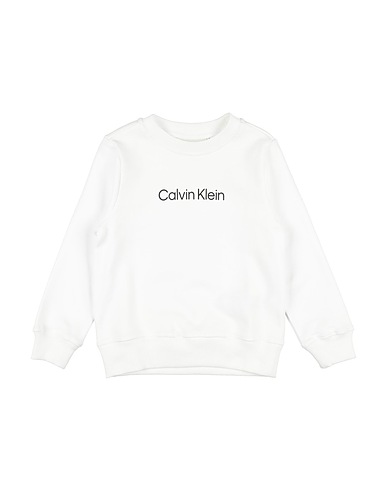 CALVIN KLEIN JEANS Sweatshirt White 100% Cotton