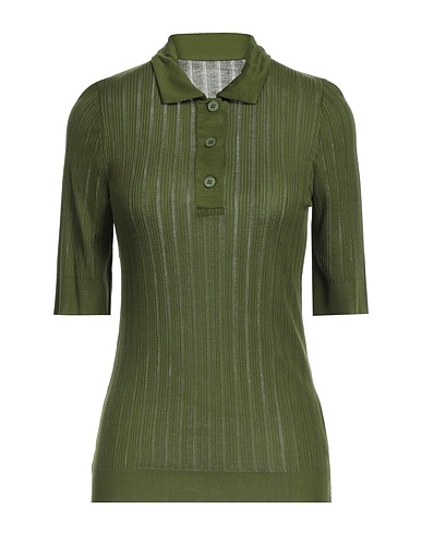 MAJESTIC FILATURES Polo shirt Military green 100% Lyocell