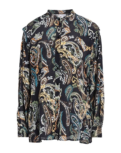 LALA BERLIN Patterned shirts & blouses Black 65% Viscose, 35% Silk