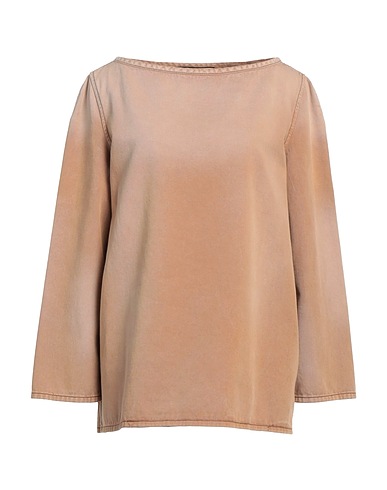 GUCCI Top Camel 100% Cotton