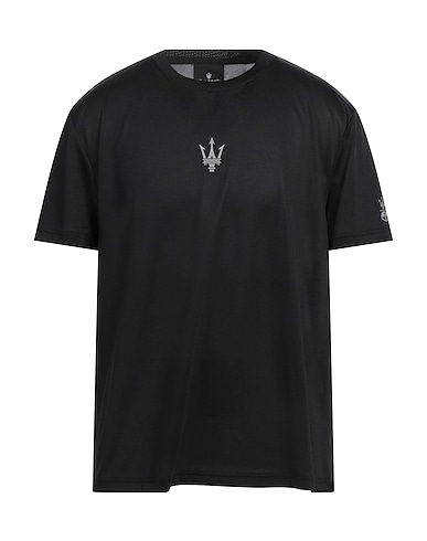 NORTH SAILS x MASERATI Basic T-Shirt Black 100% Polyester