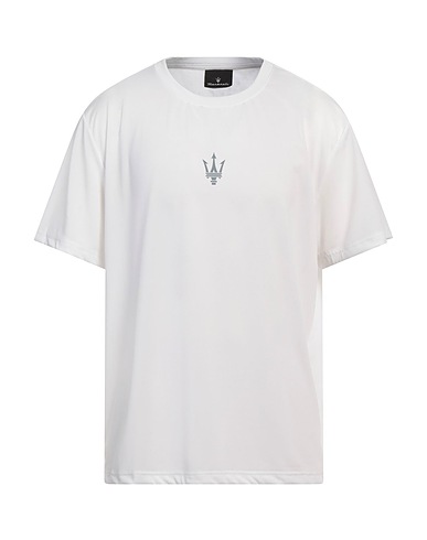 NORTH SAILS x MASERATI Basic T-Shirt White 100% Polyester