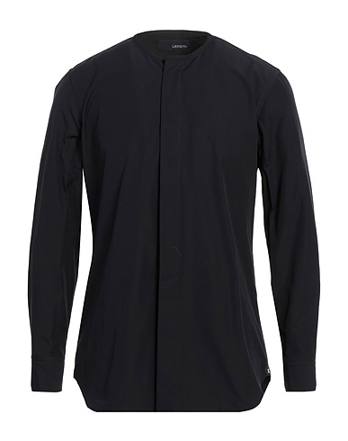 LARDINI Solid color shirt 100% Cotton