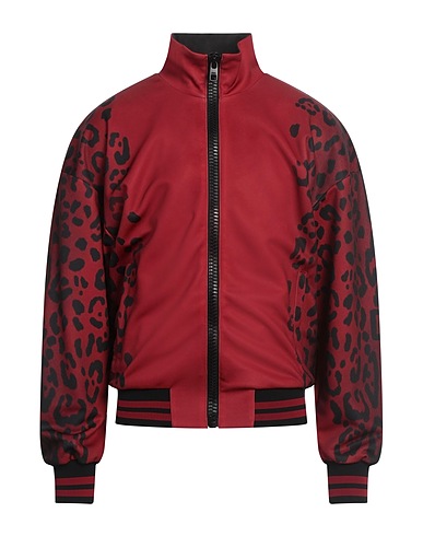 DOLCE&GABBANA Sweatshirt Red 100% Polyester, Viscose, Cotton, Elastane, Polyamide