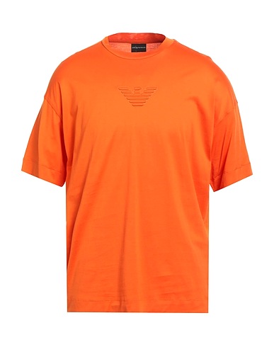 EMPORIO ARMANI T-shirt Orange 100% Cotton