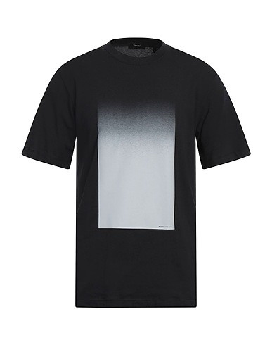 THEORY T-shirt Black 100% Cotton